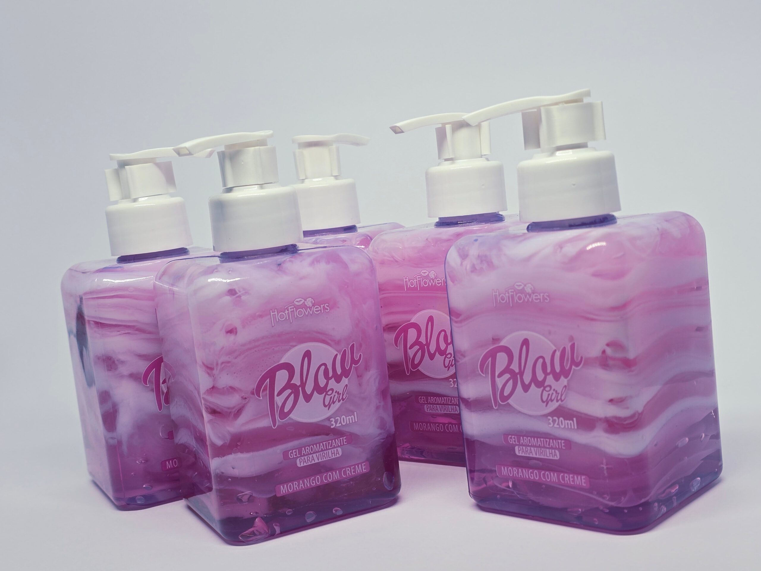 Gel Aromatizante para Virilha Blow Girl — Hot Flowers (320ml)