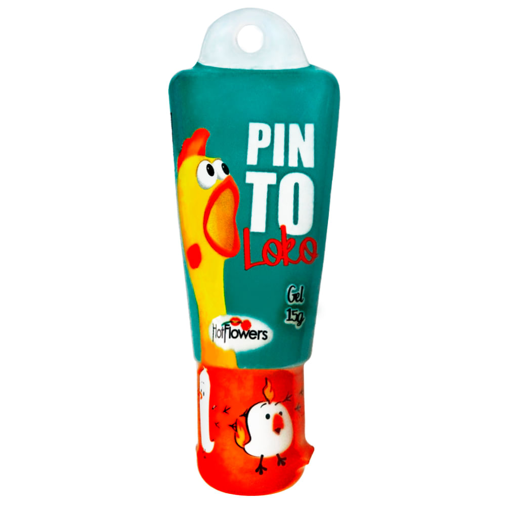 Pinto Loko Gel Estimulante Masculino que Esquenta 15g Linha Brasileirinhos Hot Flowers Fabricante: HOT FLOWERS Cód: HC69
