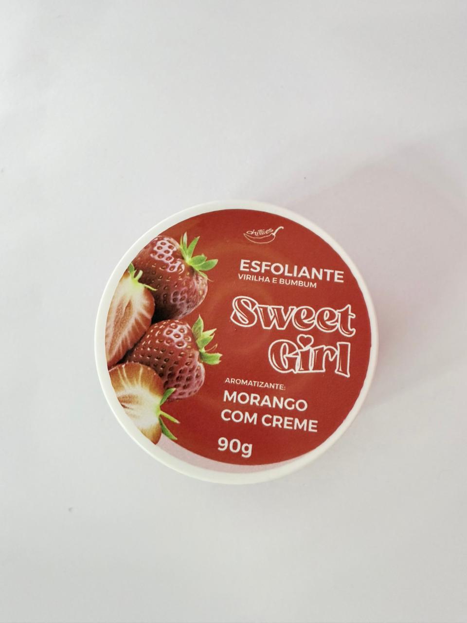 Esfoliante Sweet Girl Aromatizante Morango