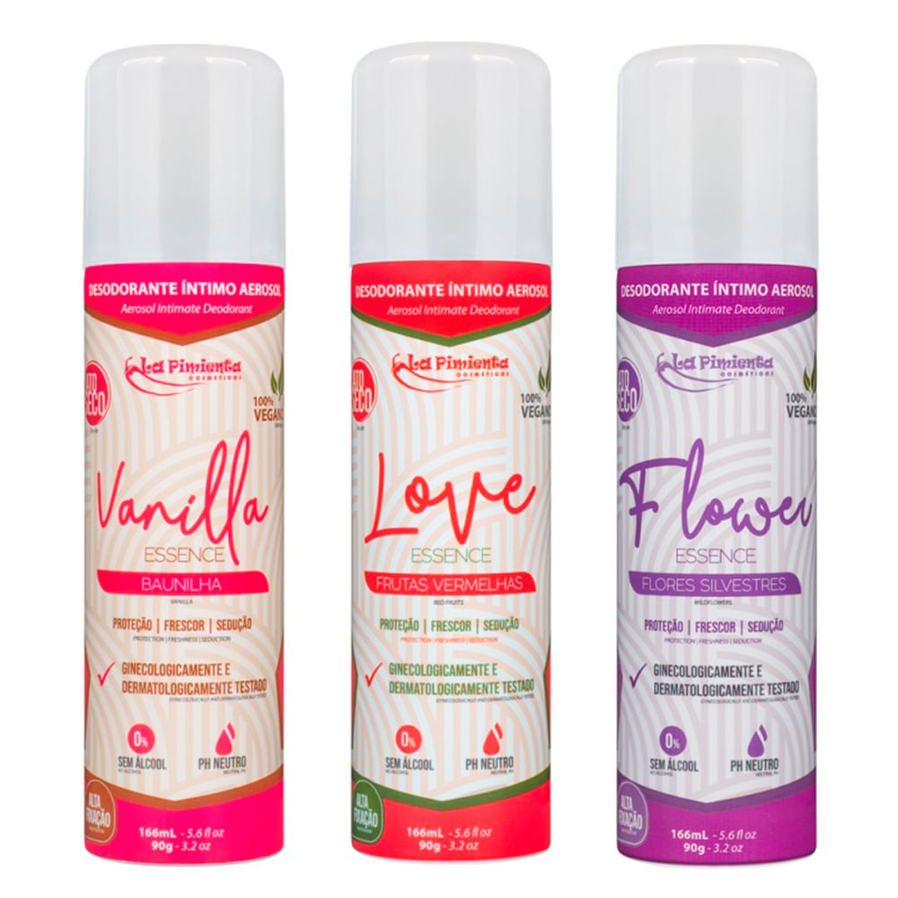 Essence Desodorante Íntimo Aerosol 166 ml La Pimienta