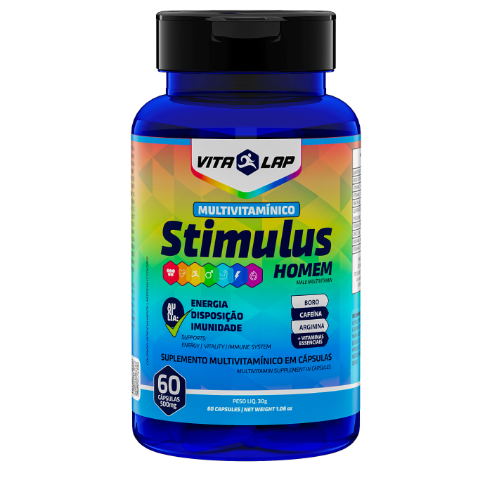 Stimulus Homem – Suplemento Multivitamínico Masculino | 60 cápsulas