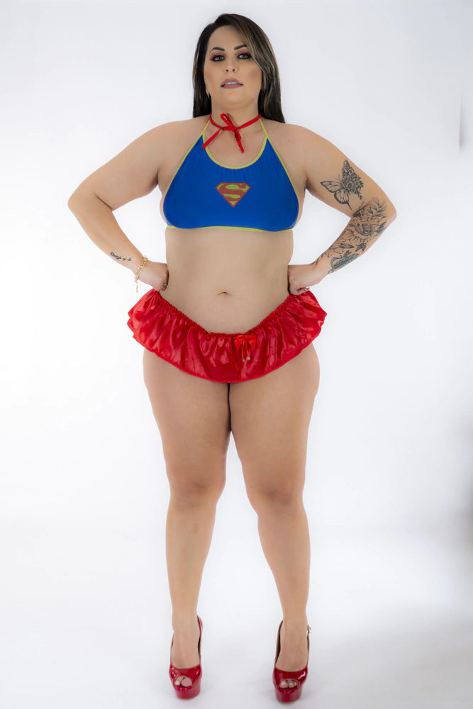 Mini Fantasia Super Girl Plus SizeC