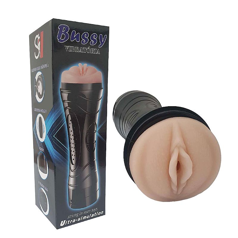 Masturbador Masculino Portátil com Textura Realista – Modelo Lanterna