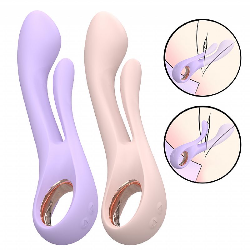 Vibrador de Ponto G e Clitóris – Kaethe | S-Hande