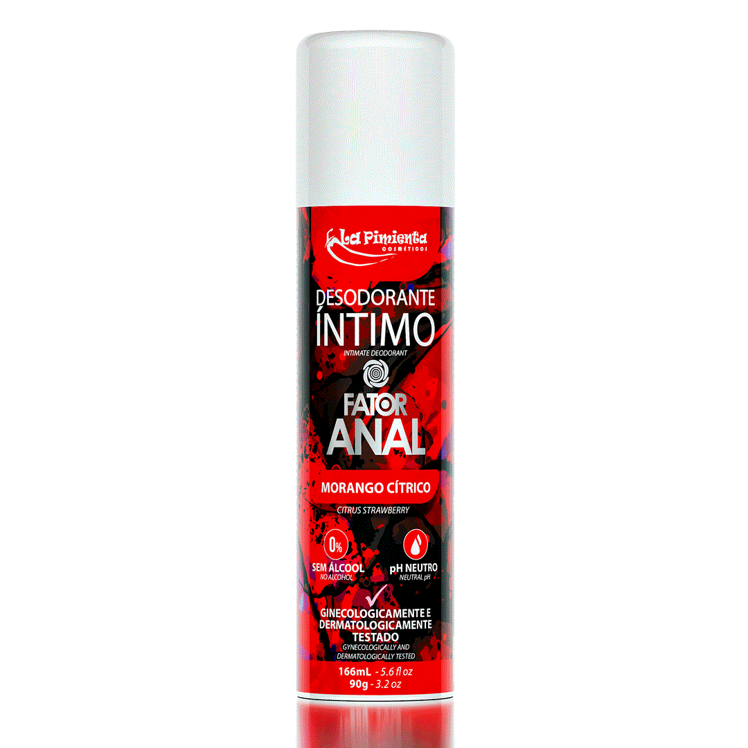 Desodorante Íntimo Fator Anal – Morango Cítrico | 166mL