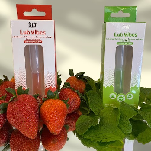 Lub Vibes lubrificante com apliador, efeito de vibração e aroma
