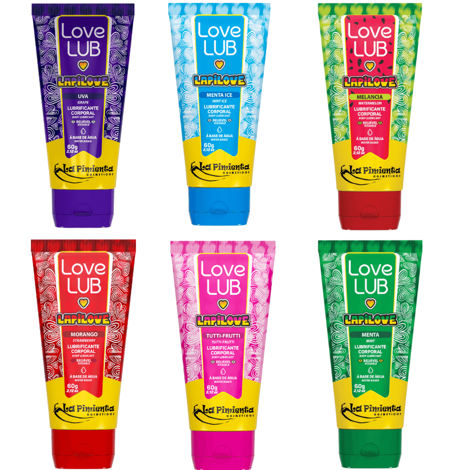 Lubrificantes Corporais Love Lub Bubbalove — Edição Limitada