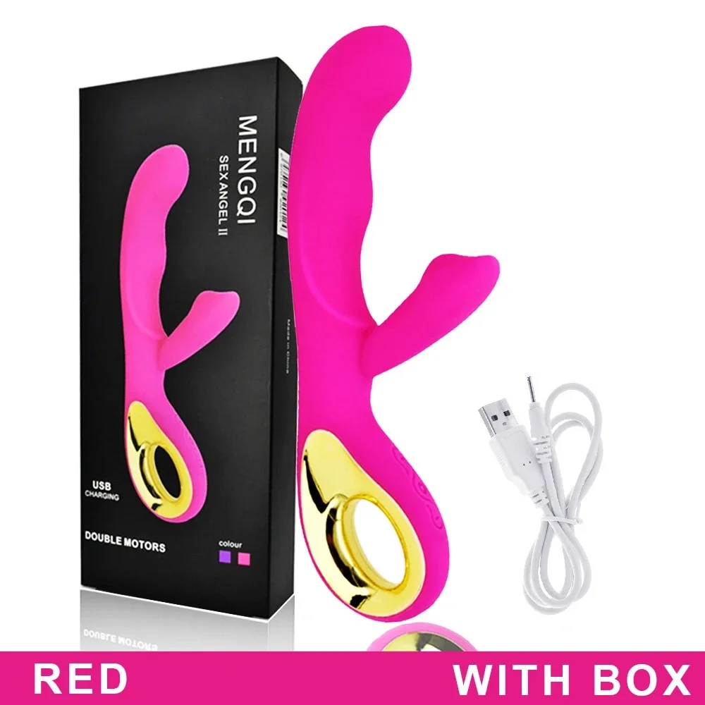 Vibrador com Estimulador de Clitóris e Alça