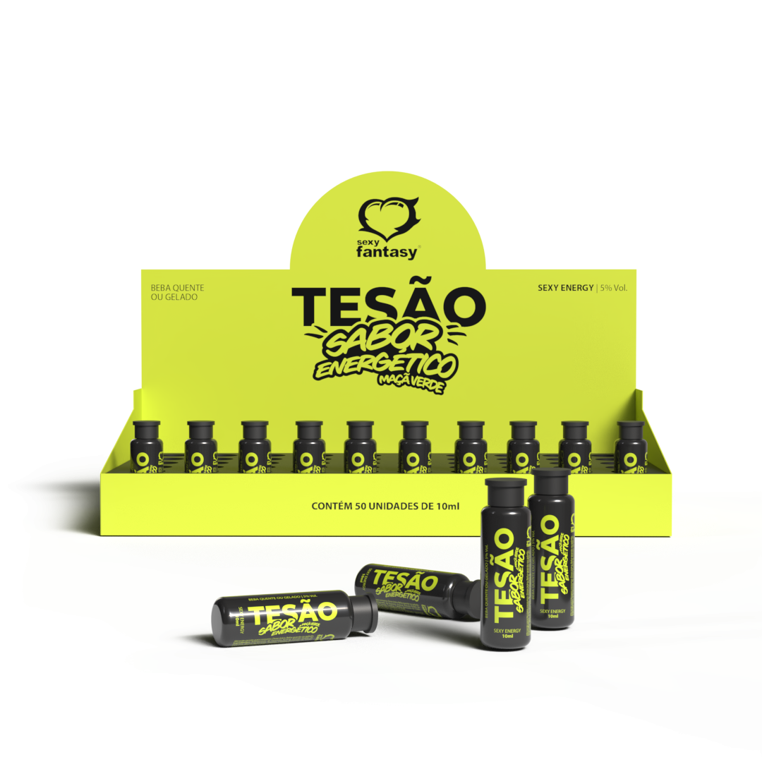 Tesão Sabor Energético Maça Verde