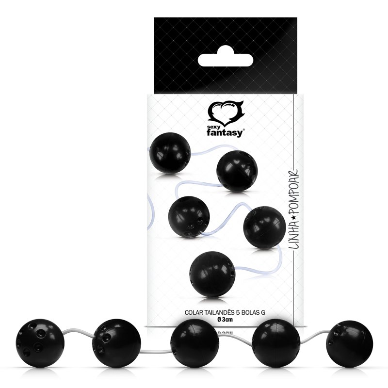 Conjunto de 05 Bolas Pompoar Tailandesas G