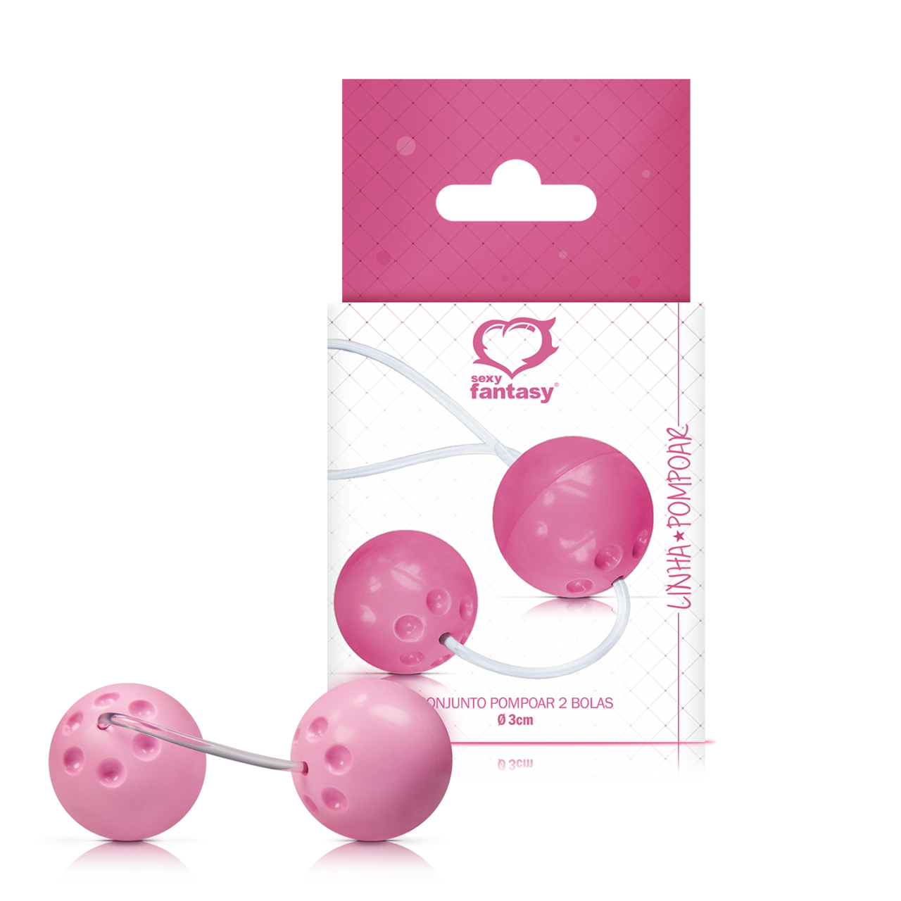 Conjunto de 02 Bolas Pompoar com Peso