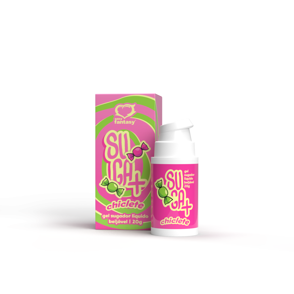 Sugador Liquido Suga+ Chiclete 20g