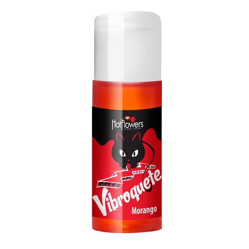 Vibroquete Vibrador Líquido Morango 12g