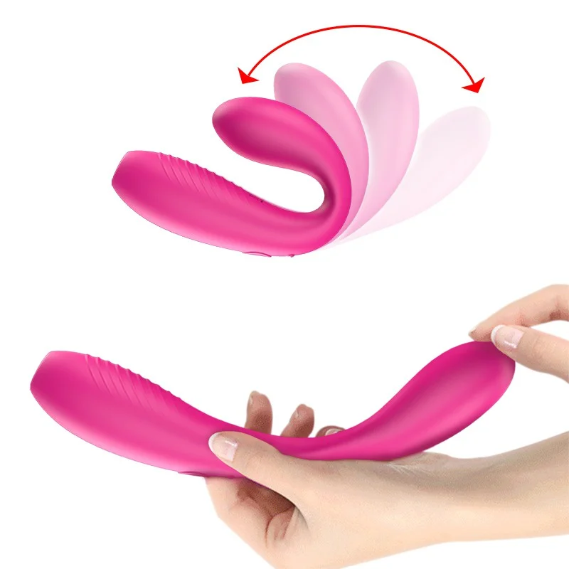 Vibrador de Casal Fléxivel com Sugador e Controle Remoto