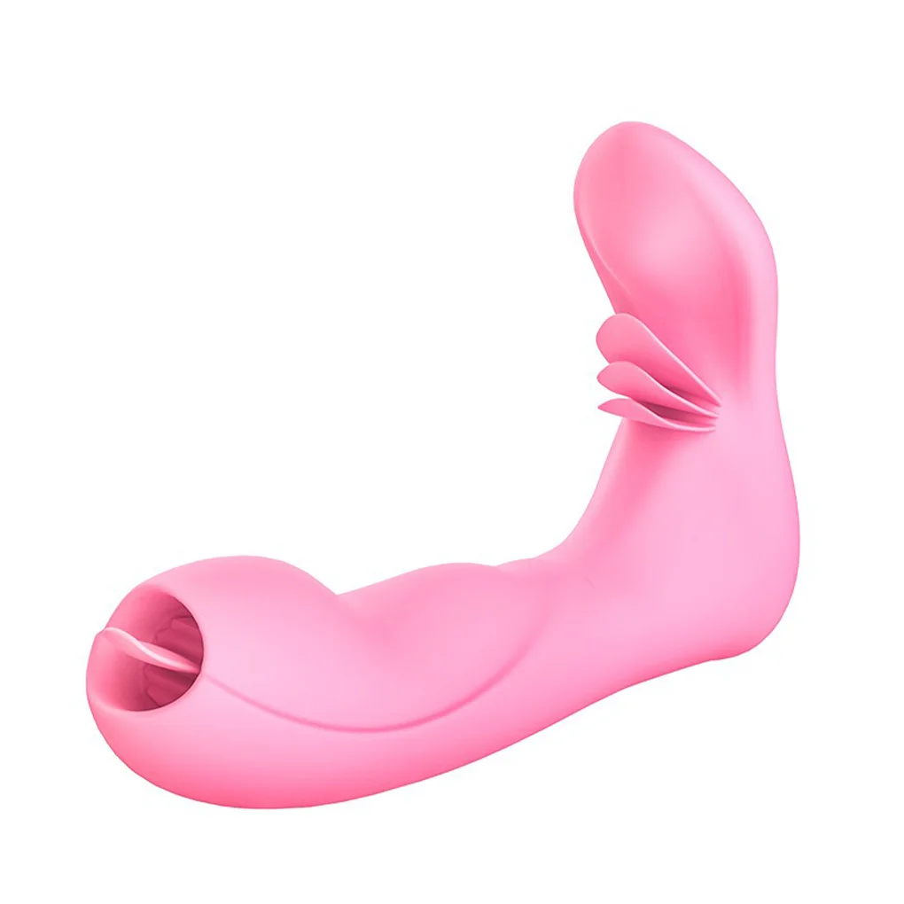 Vibrador com Estimulador de Clitóris e Língua - Dibe
