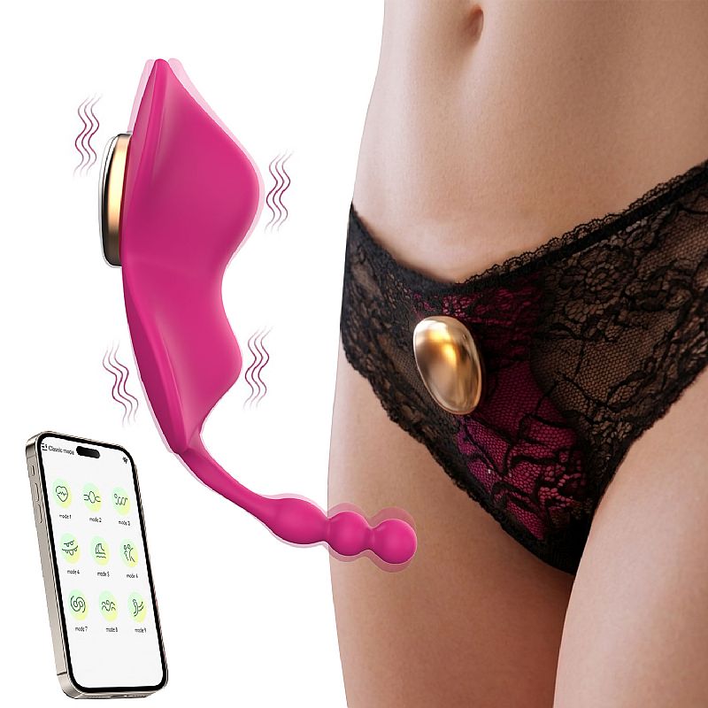 Vibrador de Calcinha - À Longa distância App - SI: Cor: Pink;