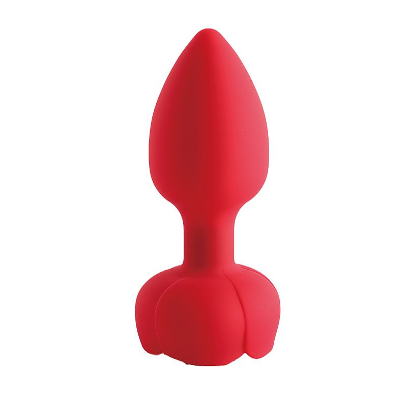 Plug anal Led em silicone com vibrador e Controle Remoto - Nellie - SI: Cor: Preto;