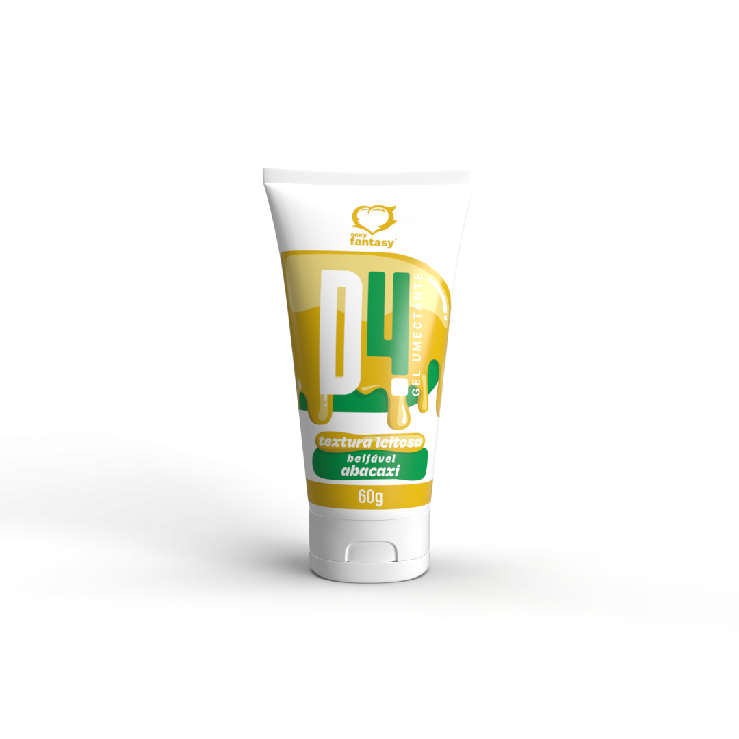 Lubrificante D4 Conforto, textura leitosa