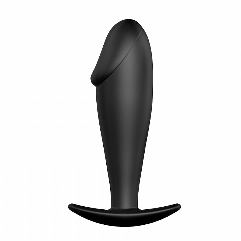Plug Anal Silicone em Formato de Pênis - Pretty Love