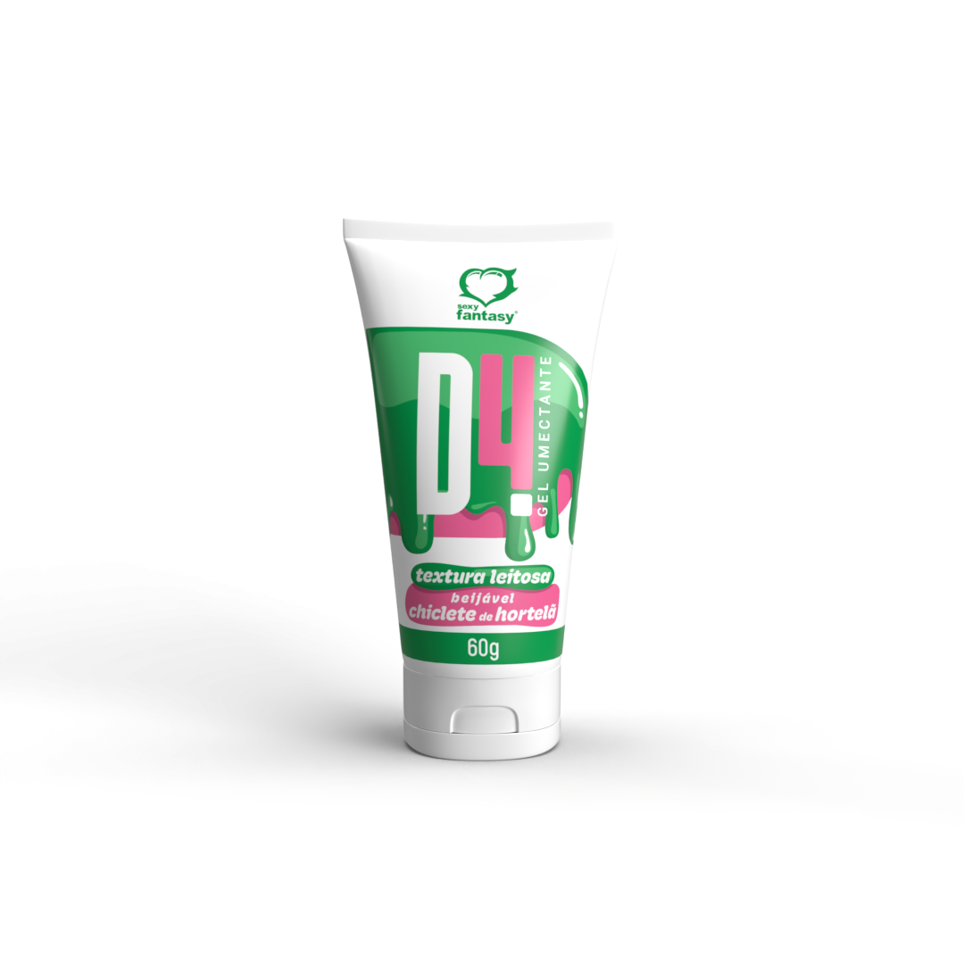 Gel Umectante Beijável Chiclete com Hortelã