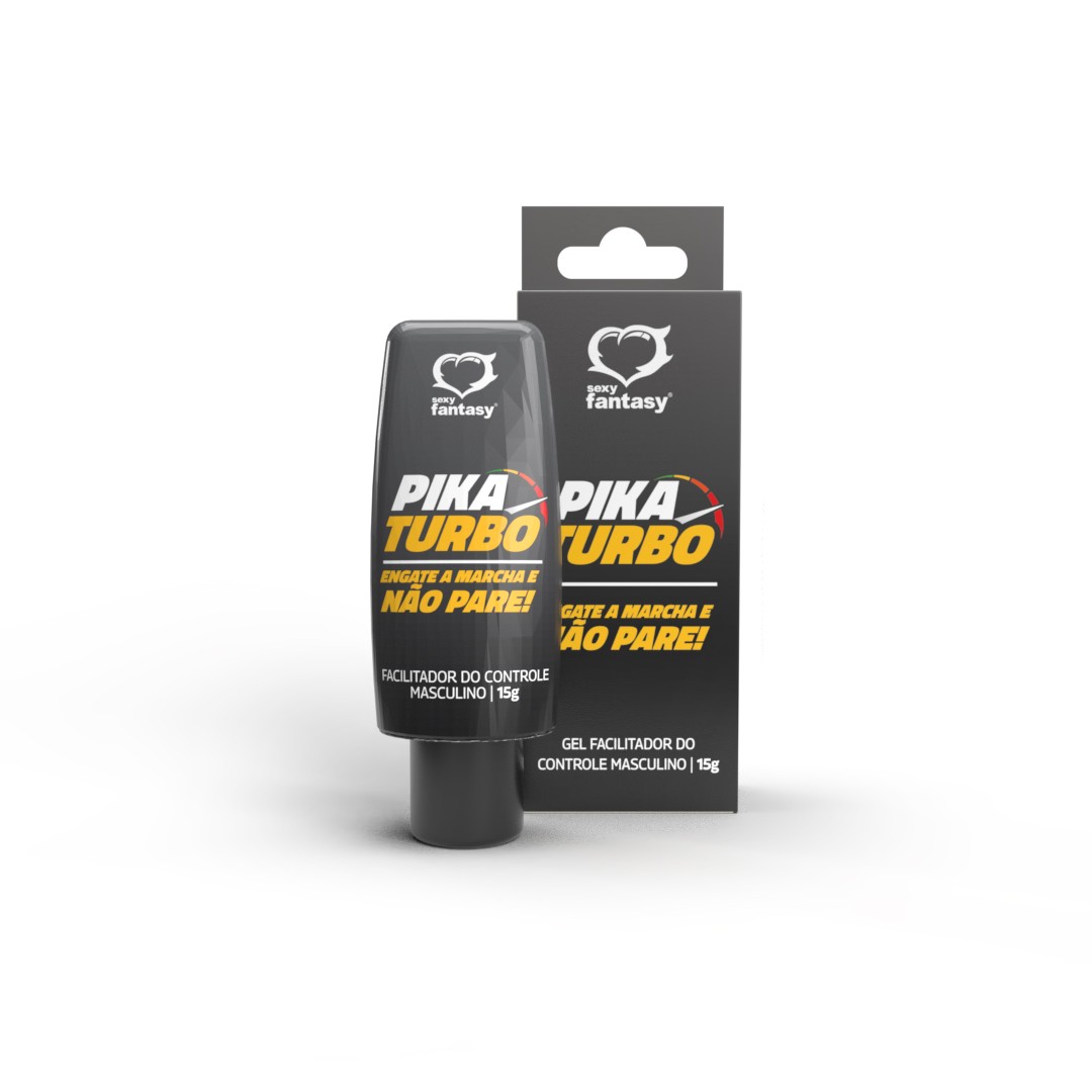 Gel Pika Turbo – Retardante Masculino com Sensação Única