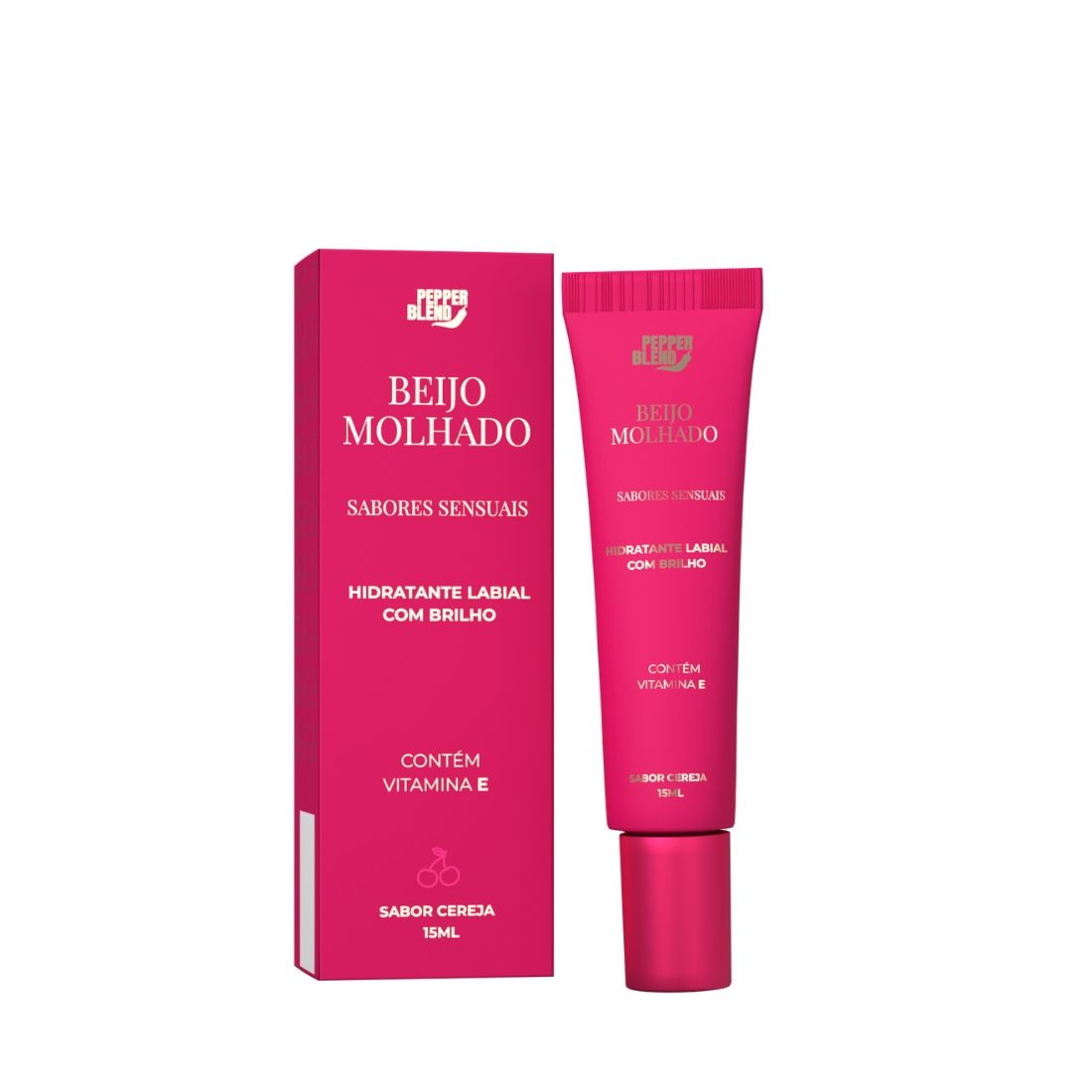 Beijo Molhado Cereja 15ml