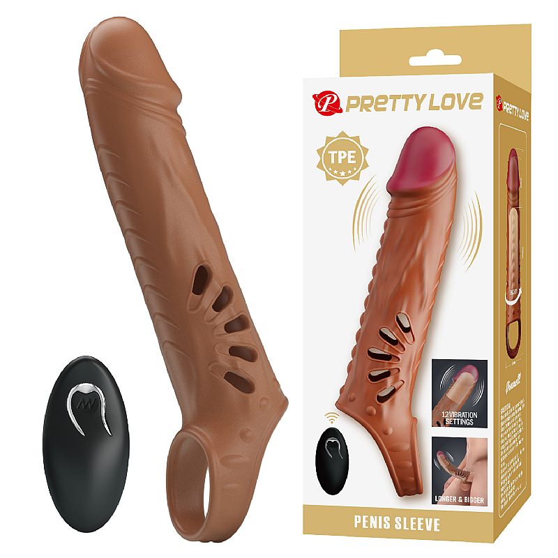 Capa Peniana com Anel / Controle Remoto - Pretty Love