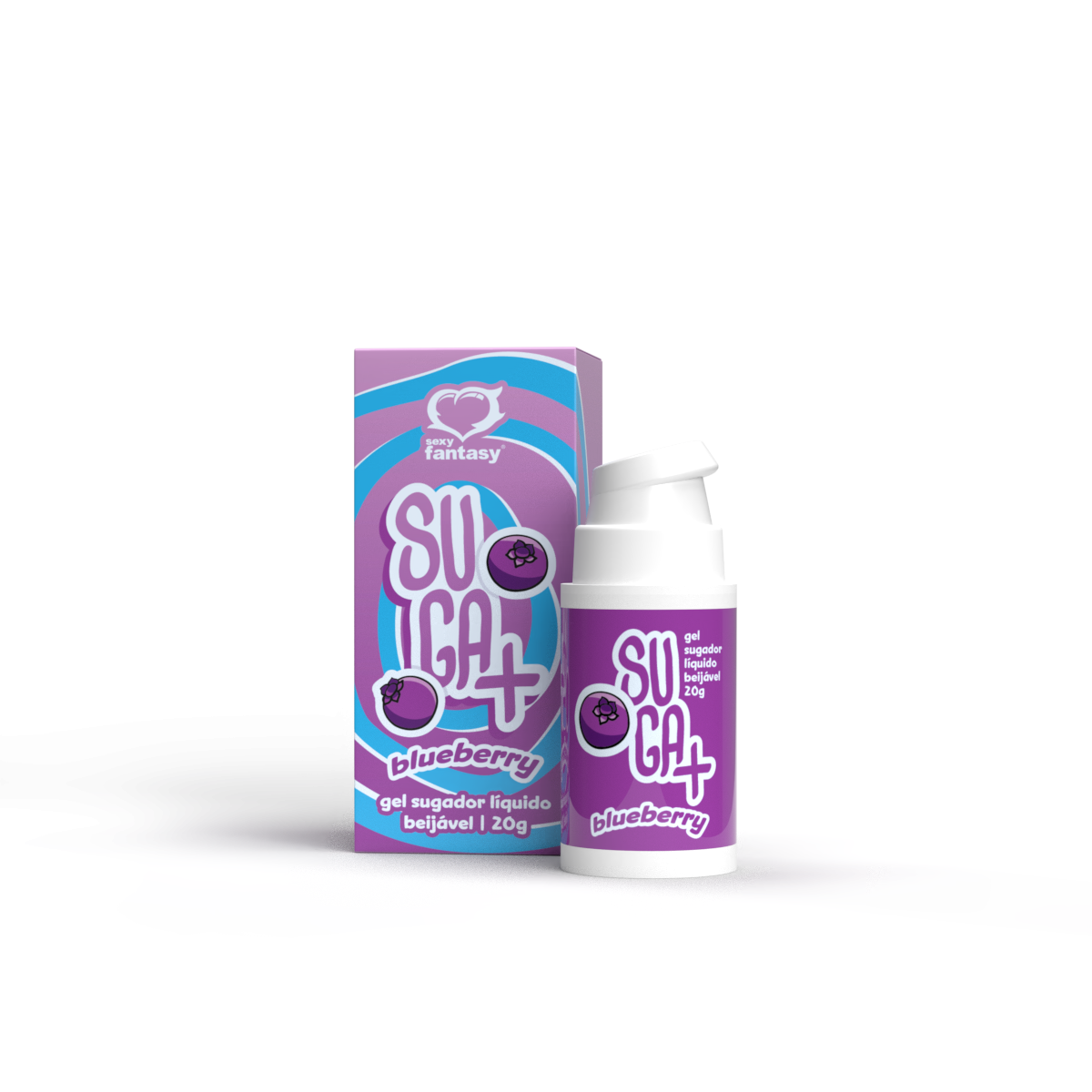 Sugador Liquido Suga+ Blueberry 20gV