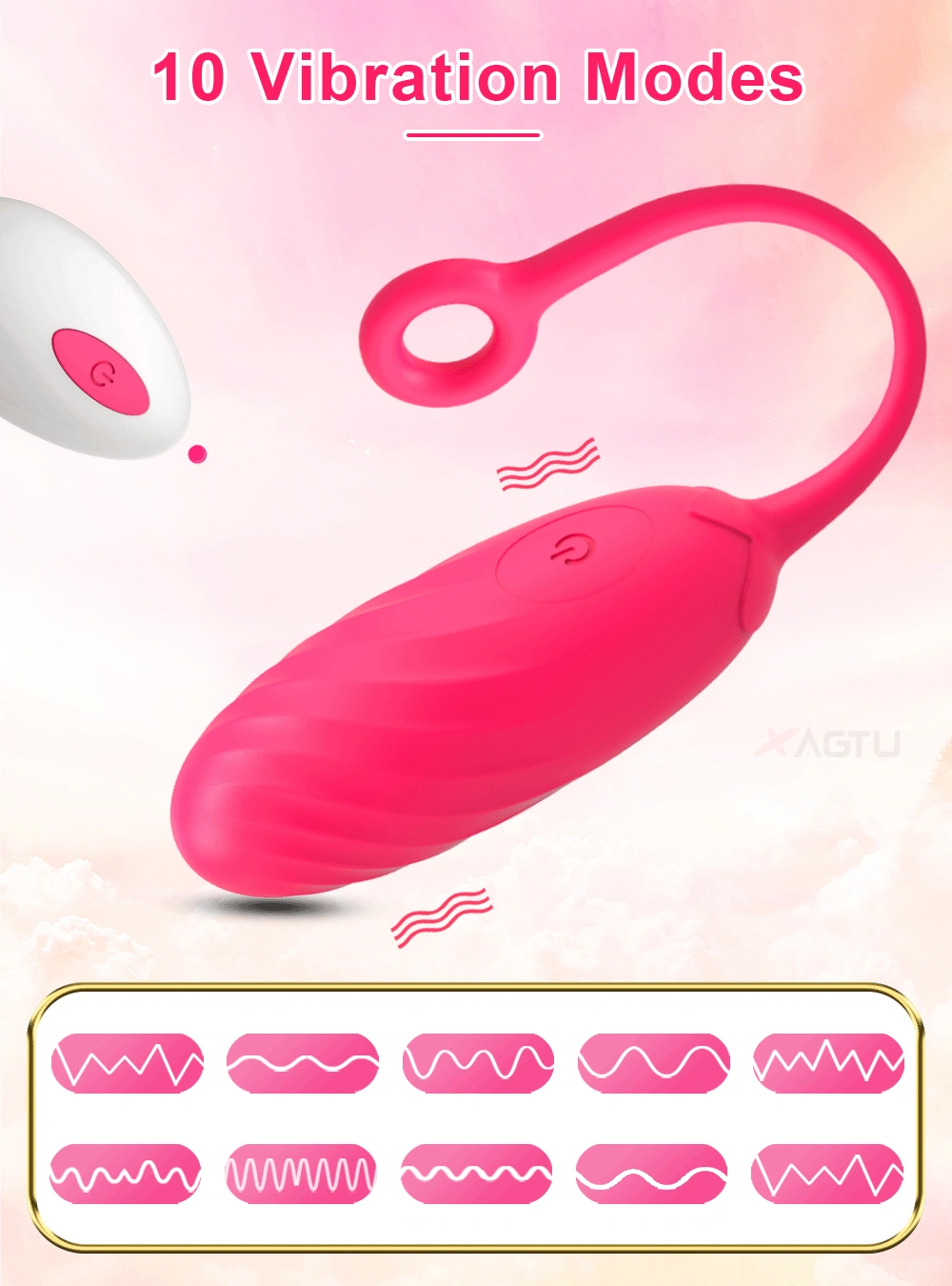 Vibrador Bullet com Controle Remoto - 2 Cores