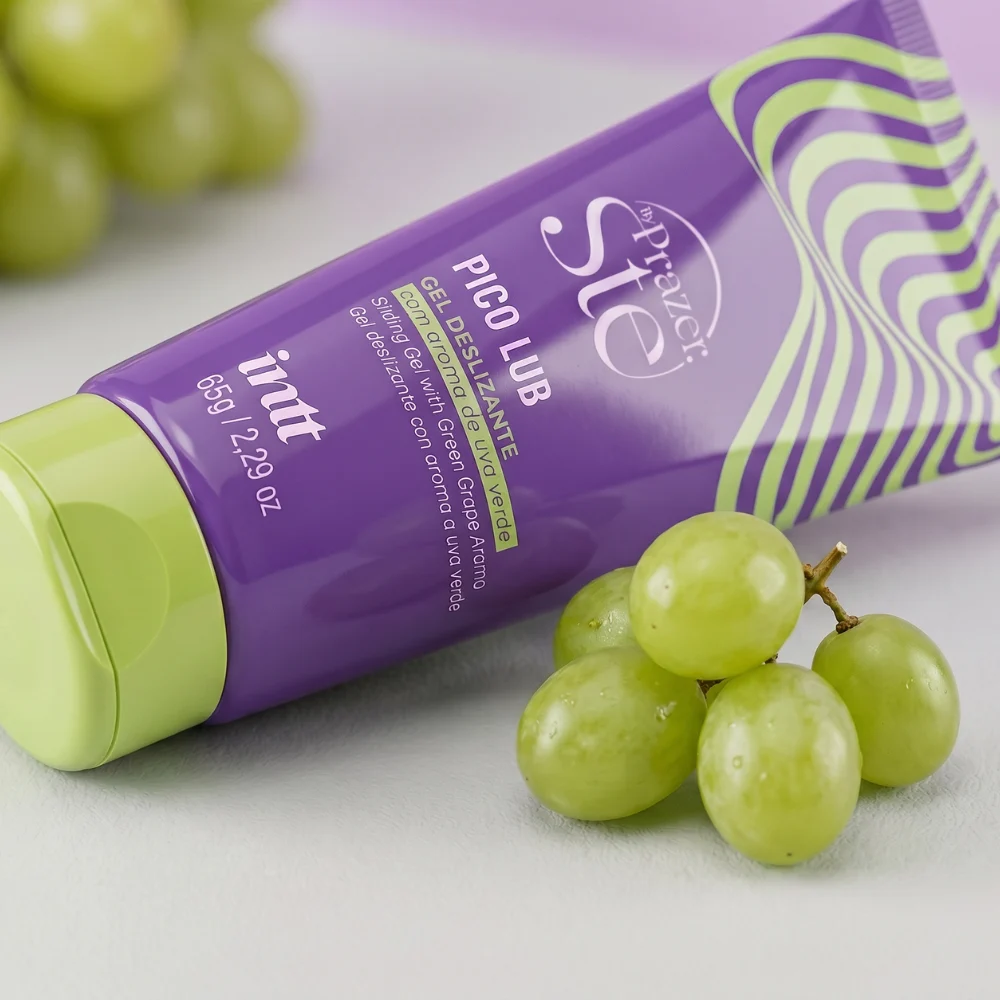 Pico Lub by prazer sté gel deslizante com aroma de uva verde – 65g