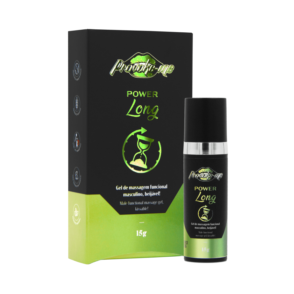 POWER LONG GEL RETARDANTE BEIJÁVEL 15G PROVOKE-ME