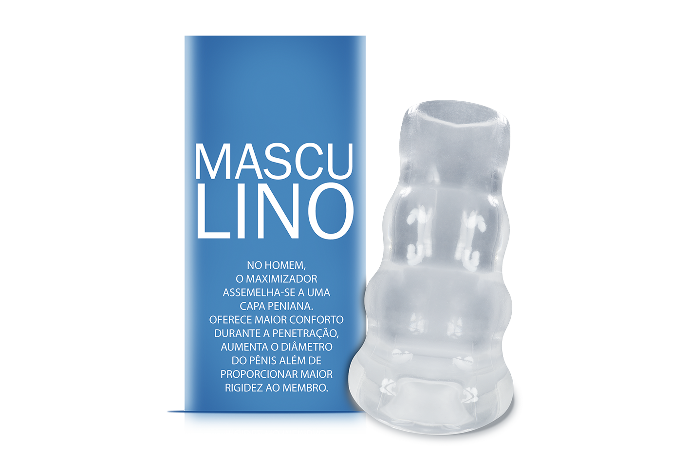 Capa Maximizadora do Prazer - Incolor - 11cm